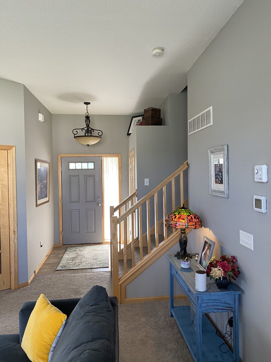 Interior Entryway — Gray Walls