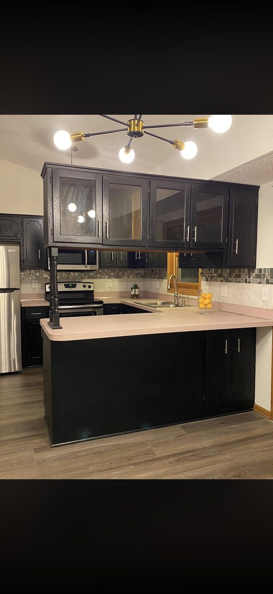 After — Black Refinished