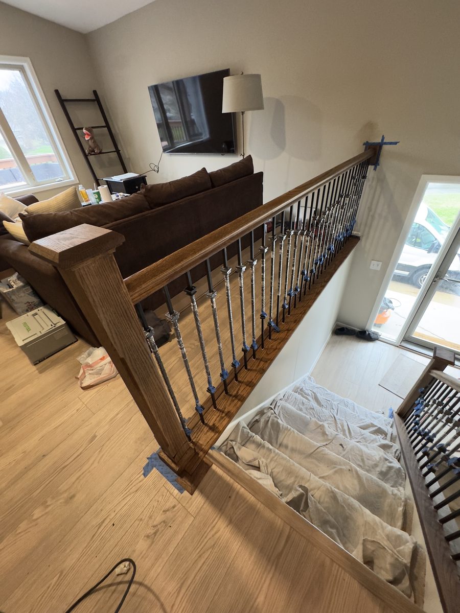 Staircase Railing — In Progress