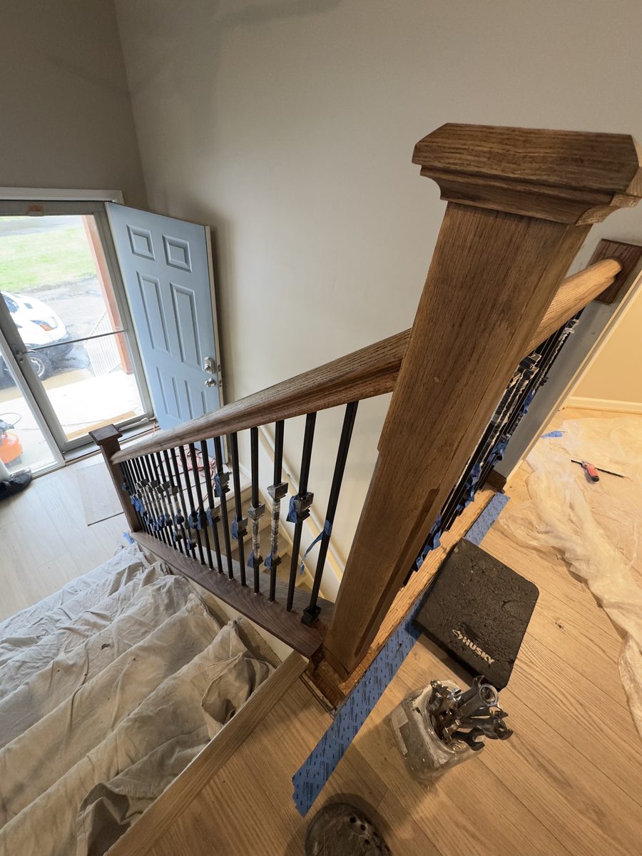Staircase Railing — Newel Post