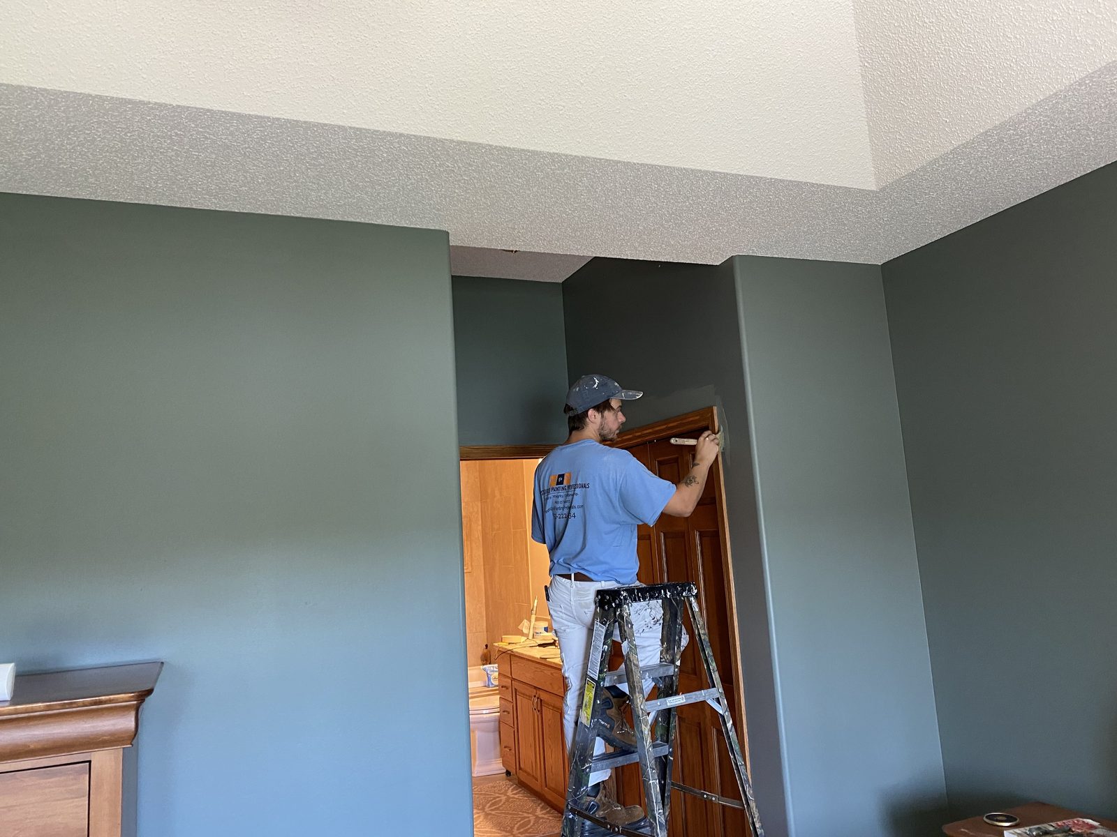 Crew Painting Interior