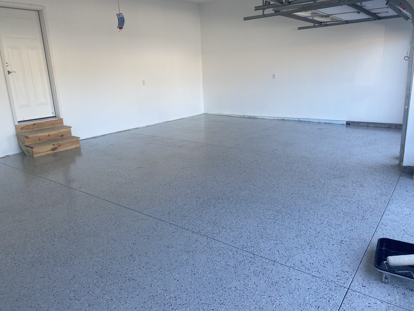 Epoxy Flake Ceiling