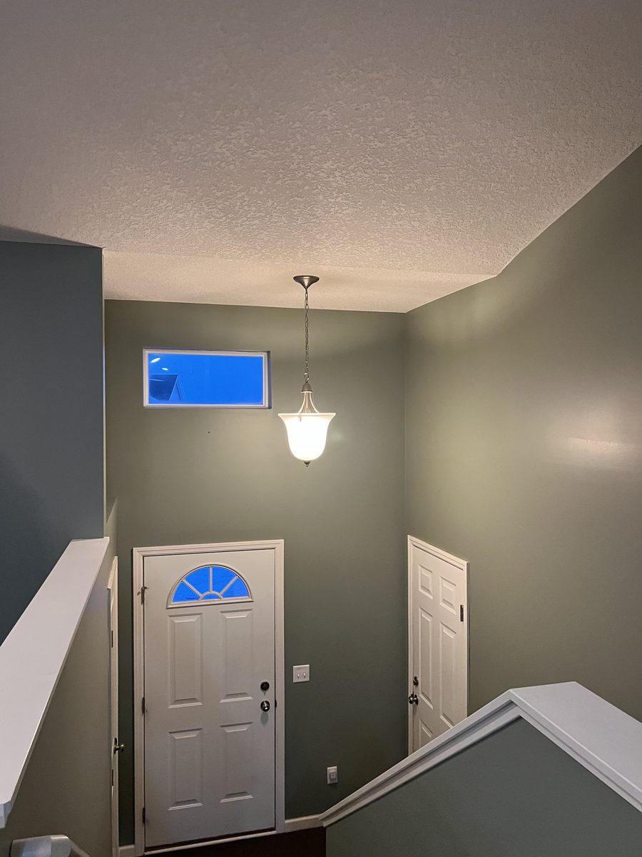Interior Entryway — Green Accent