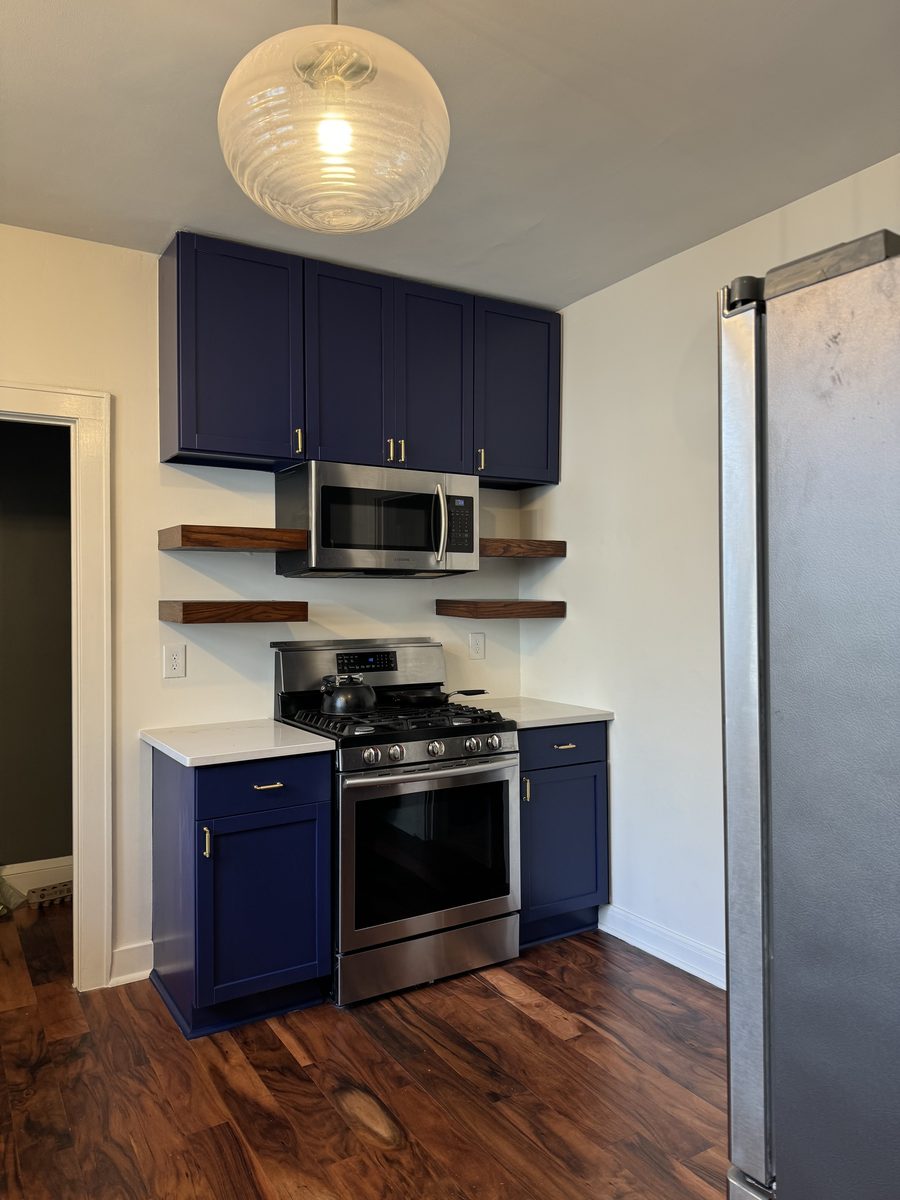 Navy Blue — Stove View